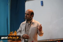 در راستای توافق نامه ی فی مابین دانشگاه فرهنگیان یزد و دانشگاه علوم پزشکی شهید صدوقی:

همایش بزرگ رمز و راز یک ازدواج موفق برگزار شد
 5