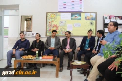 به مناسبت هفته بزرگداشت مقام شامخ معلم :

دیدار صمیمانه مسئولان دانشگاه فرهنگیان یزد با دانش آموختگان دانشگاه در مدارس استان
 5