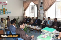 به مناسبت هفته بزرگداشت مقام شامخ معلم :

دیدار صمیمانه مسئولان دانشگاه فرهنگیان یزد با دانش آموختگان دانشگاه در مدارس استان
 26