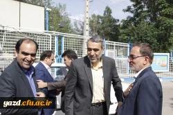 بازدید معاون وزیر آموزش و پرورش  و رییس سازمان نوسازی مدارس کشور از پردیس پاک نژاد یزد 2