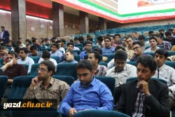 به میزبانی پردیس شهیدان پاک نژاد یزد برگزار شد:

همایش سفیران سلامت دانشجویی
 5