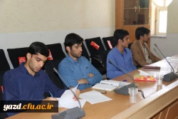 نشست صمیمی مسئولان تشکل ها و انجمن های علمی دانشجویی با مدیر استانی دانشگاه فرهنگیان یزد 3