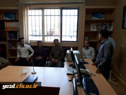 بازدید علمی دانشجویان پردیس شهیدان پاک نژاد یزد از تنها مرکز ملی تحقیقات و مطالعات باروری ابرها در ایران 5