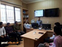 بازدید علمی دانشجویان پردیس شهیدان پاک نژاد یزد از تنها مرکز ملی تحقیقات و مطالعات باروری ابرها در ایران 6