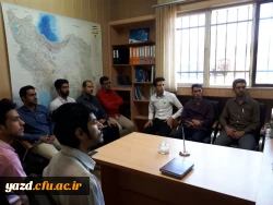 بازدید علمی دانشجویان پردیس شهیدان پاک نژاد یزد از تنها مرکز ملی تحقیقات و مطالعات باروری ابرها در ایران 7