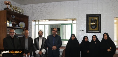 آیین تکریم و معارفه معاونان جدید و سابق پردیس فاطمه الزهرا(س) یزد