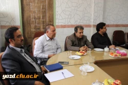 آیین تکریم و معارفه معاونان جدید و سابق پردیس فاطمه الزهرا(س) یزد 7