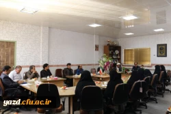 آیین تکریم و معارفه معاونان جدید و سابق پردیس فاطمه الزهرا(س) یزد 10