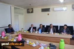 با حضور روسا و معاونین اداره کل و نواحی آموزش و پرورش یزد صورت پذیرفت:

نشست هماهنگی و سازماندهی  امر کارورزی دانشجومعلمان در مدارس یزد 4