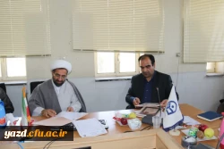 امضای تفاهم نامه مشترک توسعه و ترویج فرهنگ نماز دانشگاه فرهنگیان یزد با ستاد اقامه نماز  13