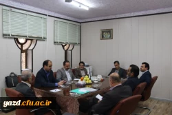 بازدید کارشناسان حوزه معاونت نظارت و ارزیابی سازمان مرکزی از پردیس های استانی یزد 7