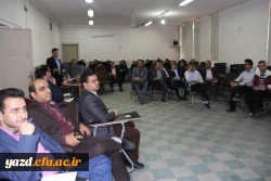 در دانشگاه فرهنگیان یزد برگزارشد:

دوره بالندگی حرفه ای «جستجو و دسترسی به پایگاه های علمی و اطلاعاتی»
 3