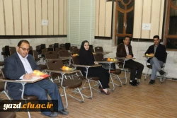 برگزاری نشست گرو های آموزشی:
در راستای هم اندیشی و همکاری اساتید دانشگاه فرهنگیان یزد در جهت پیش برد اهداف آموزشی، پژوهشی و فرهنگی در نیمسال دوم سال تحصیلی 97-96 2