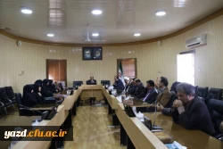 دیدار مسئولین دانشگاه فرهنگیان یزد با مدیرکل آموزش و پرورش استان 
 2