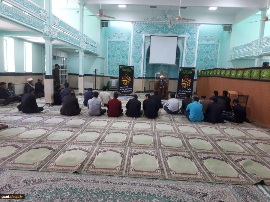 برگزاری مراسم سوگواری حضرت فاطمه الزهرا (س) در پردیس شهیدان پاک نژاد یزد
 2