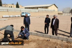 برگزاری مراسم به مناسبت ۱۵ اسفند روز درختکاری در دانشگاه فرهنگیان یزد 
 3