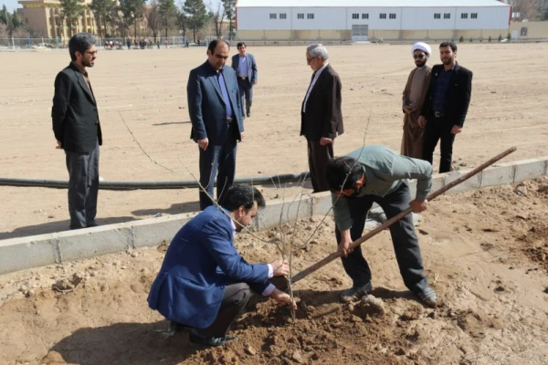 برگزاری مراسم به مناسبت ۱۵ اسفند روز درختکاری در دانشگاه فرهنگیان یزد 
 4