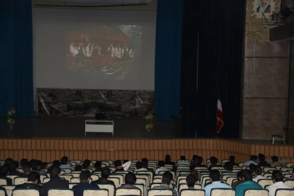 همایش ساعت فرهنگی  با موضوع  مناسبتی « بزرگداشت شاعر و داستانسرای شهیر پارسی، نظامی گنجوی»

 7
