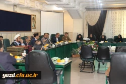 جلسه پایان سال تحصیلی همکاران دانشگاه فرهنگیان یزد
 3