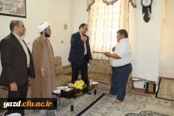 مراسم تجلیل از جانبازان دانشگاه فرهنگیان یزد به مناسبت گرامیداشت خجسته میلاد حضرت ابوالفضل العباس (ع) و روز جانباز
 4