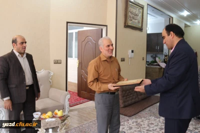 مراسم تجلیل از جانبازان دانشگاه فرهنگیان یزد به مناسبت گرامیداشت خجسته میلاد حضرت ابوالفضل العباس (ع) و روز جانباز