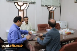 تفاهم نامه همکاری بین دانشگاه فرهنگیان یزد و هئیت ورزش های همگانی استان یزد
 2