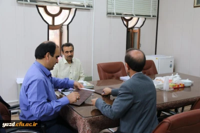 تفاهم نامه همکاری بین دانشگاه فرهنگیان یزد و هئیت ورزش های همگانی استان یزد