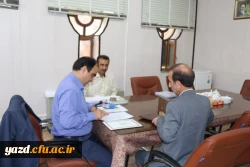 تفاهم نامه همکاری بین دانشگاه فرهنگیان یزد و هئیت ورزش های همگانی استان یزد
 3