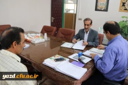 تفاهم نامه همکاری بین دانشگاه فرهنگیان یزد و هئیت ورزش های همگانی استان یزد
 4