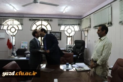 تفاهم نامه همکاری بین دانشگاه فرهنگیان یزد و هئیت ورزش های همگانی استان یزد
 5