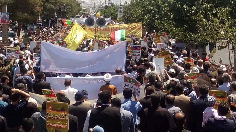 شرکت فعالانه تمامی اعضای دانشگاه فرهنگیان در سراسر کشور، در راهپیمایی روز قدس
 2