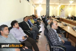 به همت اداره امور آموزشی و پژوهشی مدیریت امور پردیس های استانی  برگزار شد:

دومین کرسی ترویجی عرضه و نقد ایده علمی دانشگاه فرهنگیان یزد 9