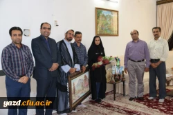 برگزاری مراسم تجلیل از دانشجو معلم قهرمان ، با حضور مسئولان دانشگاه فرهنگیان یزد
 4