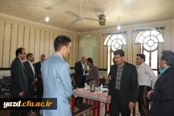 بازدید مسئولین دانشگاه فرهنگیان و اداره کل آموزش و پرورش استان از روند انجام مصاحبه استخدامی مستخدمان پیمانی آموزش و پرورش سال97
 2