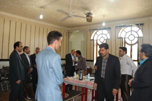 بازدید مسئولین دانشگاه فرهنگیان و اداره کل آموزش و پرورش استان از روند انجام مصاحبه استخدامی مستخدمان پیمانی آموزش و پرورش سال97
 2