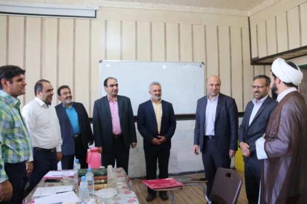 بازدید مسئولین دانشگاه فرهنگیان و اداره کل آموزش و پرورش استان از روند انجام مصاحبه استخدامی مستخدمان پیمانی آموزش و پرورش سال97
 6