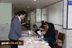 بازدید مسئولین دانشگاه فرهنگیان و اداره کل آموزش و پرورش استان از روند انجام مصاحبه استخدامی مستخدمان پیمانی آموزش و پرورش سال97
 8