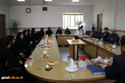 مراسم تودیع و معارفه سرپرست پردیس فاطمه الزهرا (س) یزد برگزار شد.