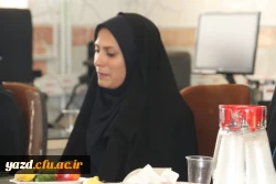 مراسم تودیع و معارفه سرپرست پردیس فاطمه الزهرا (س) یزد برگزار شد.
 6