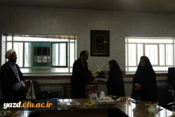 مراسم تودیع و معارفه سرپرست پردیس فاطمه الزهرا (س) یزد برگزار شد.
 8