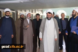 مراسم تودیع و معارفه مسئول دفتر نهاد نمایندگی مقام معظم رهبری(مدظله العالی):) 
در دانشگاه فرهنگیان استان یزد