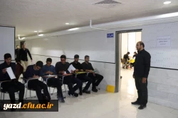 گزارش تصویری از روند ثبت نام دانشجویان جدیدالورود
 3