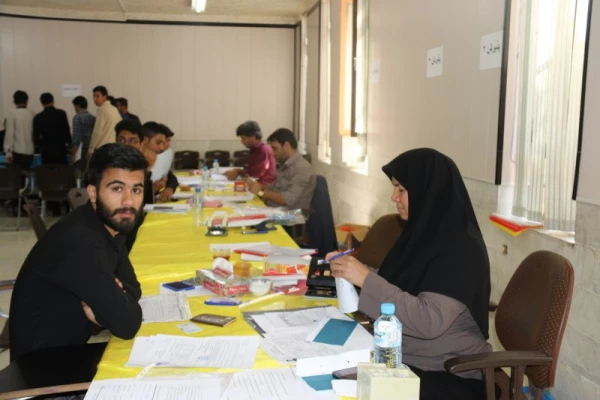 گزارش تصویری از روند ثبت نام دانشجویان جدیدالورود
 2