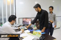 گزارش تصویری از روند ثبت نام دانشجویان جدیدالورود
 2