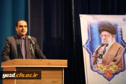 سخنان دکتر رضایی در مراسم استقبال از دانشجویان جدید الورود 2