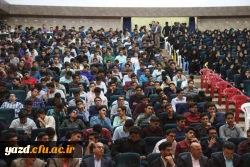 سخنان آیت اللله ناصری نماینده محترم ولی فقیه و امام جمعه یزد در مراسم استقبال از دانشجویان جدیدالورود
 2