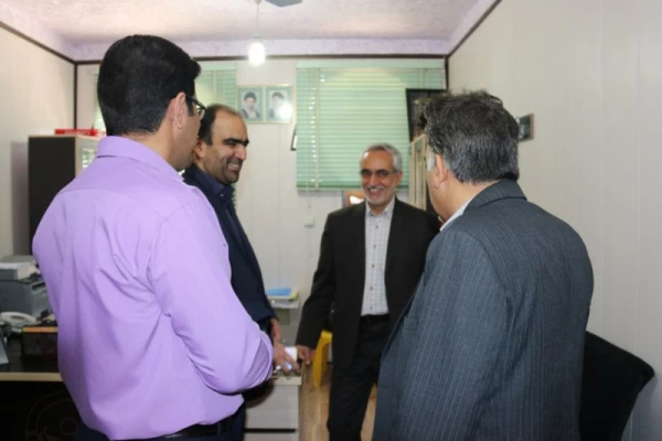 بازدید مسئولین دانشگاه فرهنگیان یزد از فضاهای آموزشی، فرهنگی و رفاهی پردیس شهیدان پاک نژاد یزد
 2