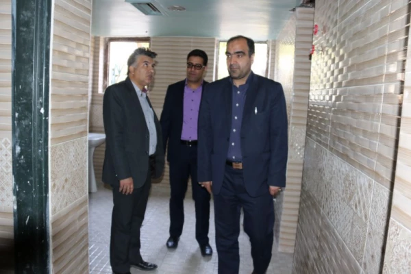 بازدید مسئولین دانشگاه فرهنگیان یزد از فضاهای آموزشی، فرهنگی و رفاهی پردیس شهیدان پاک نژاد یزد
 3