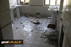 بازدید مسئولین دانشگاه فرهنگیان یزد از فضاهای آموزشی، فرهنگی و رفاهی پردیس شهیدان پاک نژاد یزد
 9