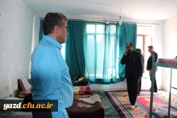 بازدید مسئولین دانشگاه فرهنگیان یزد از فضاهای آموزشی، فرهنگی و رفاهی پردیس شهیدان پاک نژاد یزد
 13